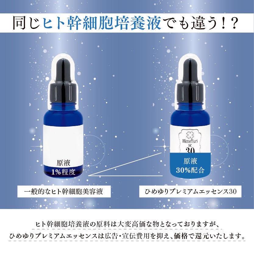 ヒト幹細胞美容液 最高濃度30%配合 ひめゆり SCプレミアム ヒト幹細胞美容液 最高濃度30%配合 ひめゆり SCプレミアム