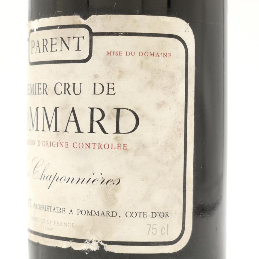 1989 ポマール プルミエ・クリュ レ・シャポニエール ドメーヌ パラン 750ml ドメーヌ パラン Parent