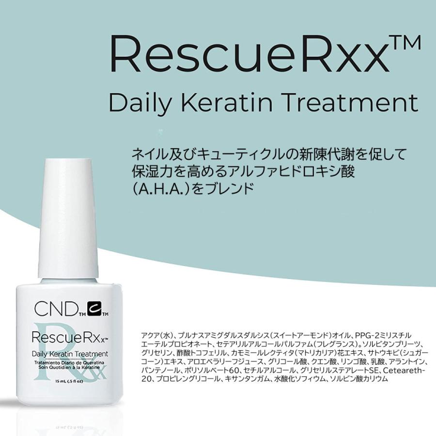 CND 送料無料 CND RX（アールエックス） デイリー ケラチン ネイル