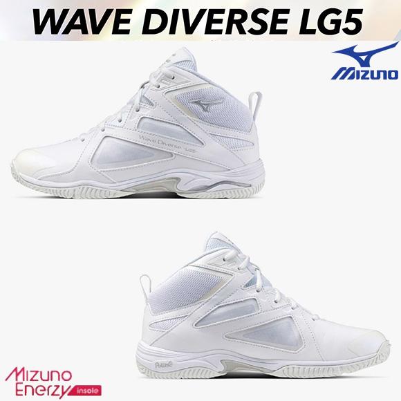 MIZUNO ミズノ ウエーブダイバースLG5 フィットネスシューズ 31GF2571 スタジオエクササイズ エアロビクス ダンスエクササイズの画像