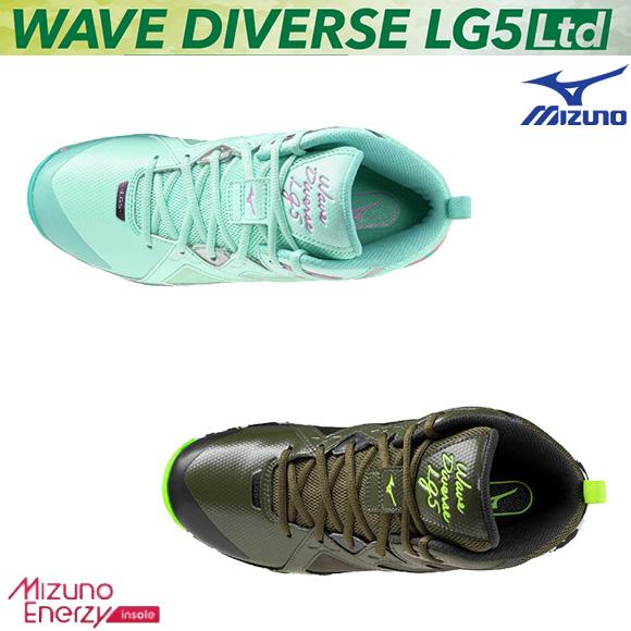 MIZUNO ミズノ ウエーブダイバースLG5 LTD フィットネスシューズ 31GF2575 スタジオエクササイズ エアロビクス ダンスエクササイズの画像