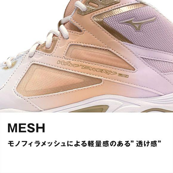 限定カラー MIZUNO ミズノ ウエーブダイバースLG4 フィットネスシューズ K1GF2475 スタジオエクササイズ エアロビクス ダンスエクササイズの画像
