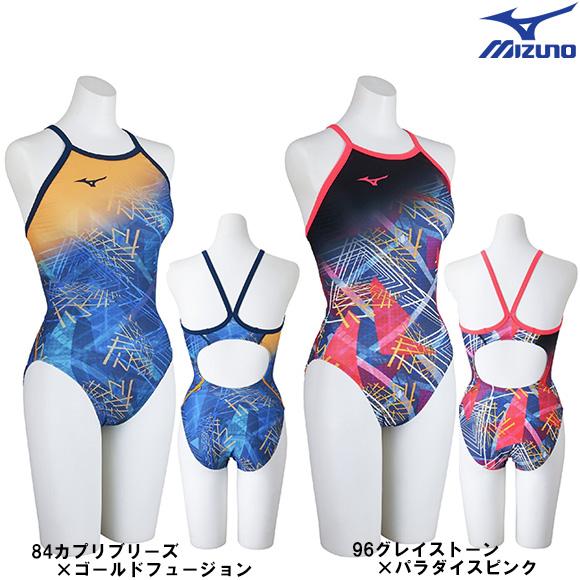 25秋冬 MIZUNO ミズノ エクサースーツ N2MAC771 レディス ミディアムカット 練習水着 競泳 女性 ネコポス発送 代引き不可 | MIZUNO | 01
