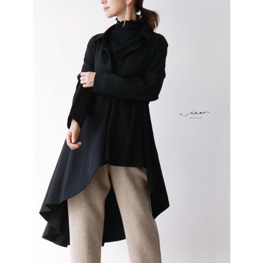 格安即決 Vieo 流れる羽織り 黒 ブラック 前開き シャツワンピース カーディガン 羽織 秋冬 きれいめ シンプル 大人 上品 40代 50代 60代 高速配送 Smartlook Com Sa