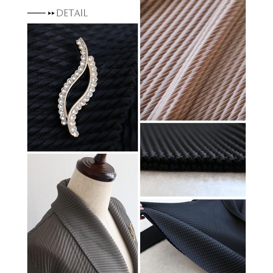 ジャケット 40代 50代 60代 レディース ミセス レディースファッション 上品 きれいめ 婦人服 体型カバー 着回し ゆったり フリーサイズ お洒落 大人 | Vieo | 15