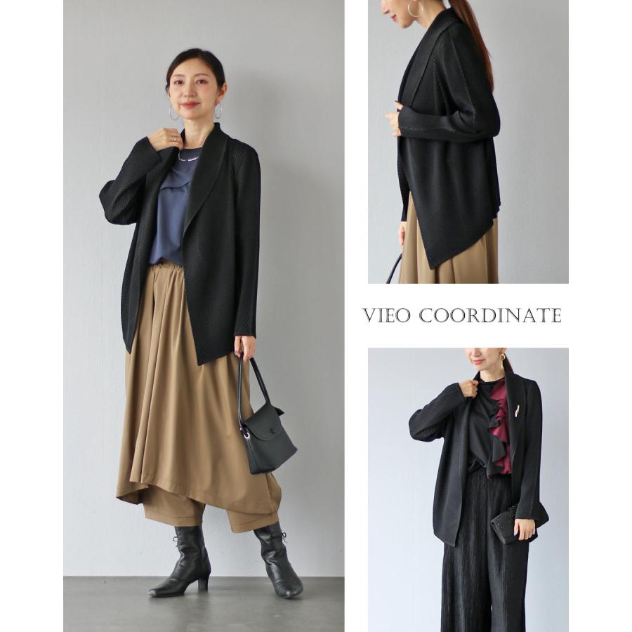 ジャケット 40代 50代 60代 レディース ミセス レディースファッション 上品 きれいめ 婦人服 体型カバー 着回し ゆったり フリーサイズ お洒落 大人 | Vieo | 12