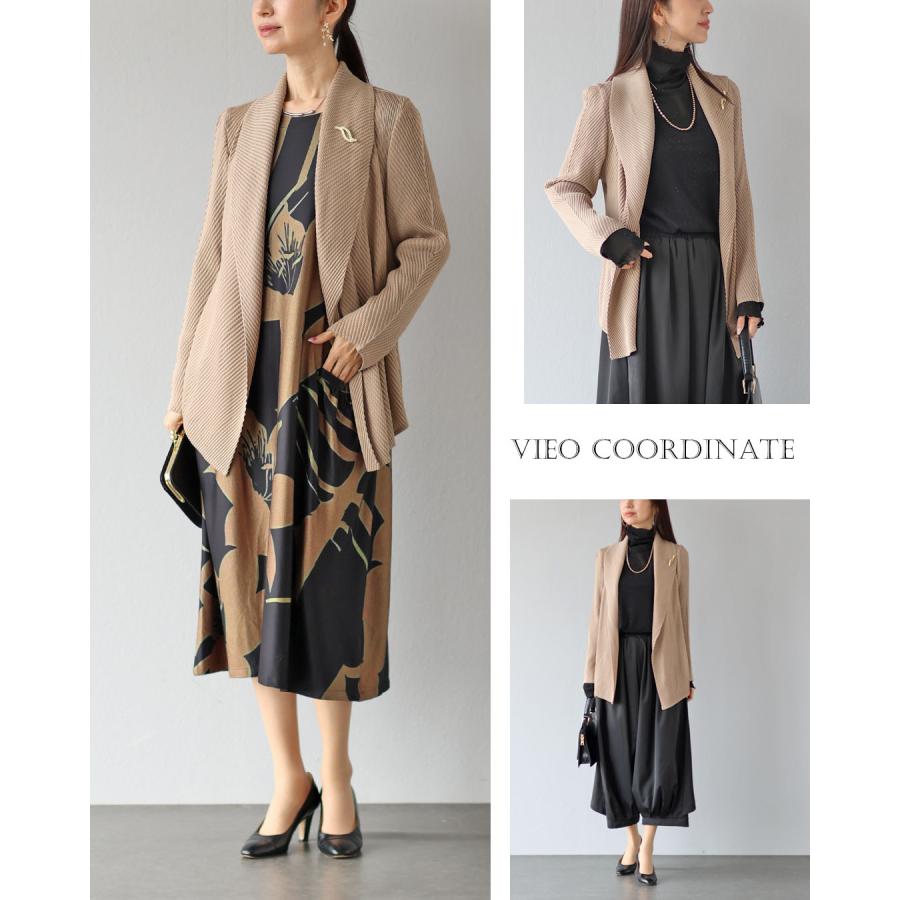 ジャケット 40代 50代 60代 レディース ミセス レディースファッション 上品 きれいめ 婦人服 体型カバー 着回し ゆったり フリーサイズ お洒落 大人 | Vieo | 13