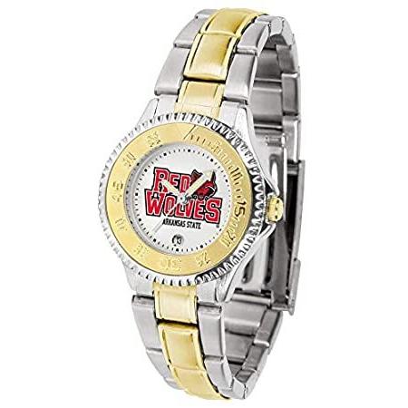 人気のクリスマスアイテムがいっぱい！ Wolves Red State Arkansas - Tone＿【並行輸入品】 - Two Ladies Competitor 腕時計