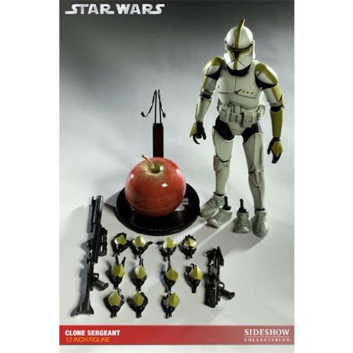 【極美品】 Sideshow Collectibles Militaries of Star Wars 12 Inch Deluxe Action Figure Clone Trooper Sergeant Phase 1並行輸入 【BCD1343905398】(48898円)