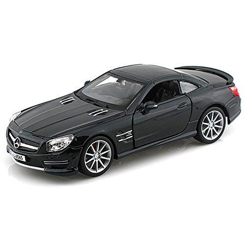 【福袋セール】  scale 1/24 - 21066 Black AMG, SL65 Mercedes-Benz Bburago Diecast ＿【並行輸入品】 Toy Model ミニカー