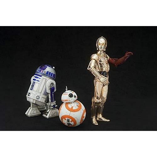 【即納！最大半額！】 C-3PO St＿【並行輸入品】 ArtFX+ Kotobukiya Awakens) Force The Wars: (Star BB-8 with R2-D2 & スターウォーズ
