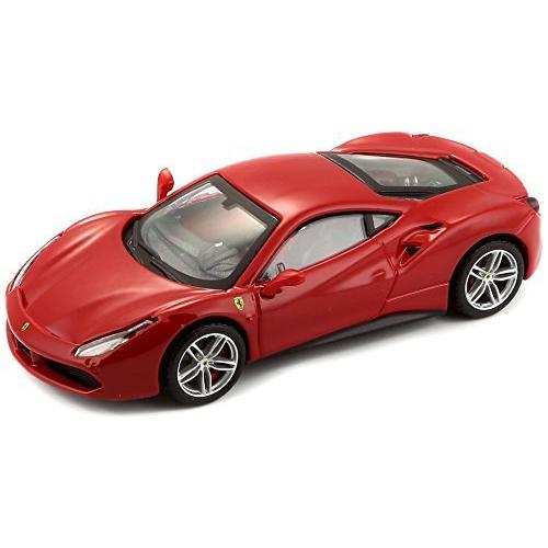 2022年のクリスマスの特別な衣装 Burago 1/43 Red＿【並行輸入品】 - GTB 488 Ferrari - 18-36904 Scale ミニカー