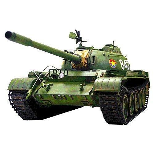 HOOBEN 1:16 T55A ロシアT-55 A ミディアムタンク RC ダイナミックタンクキット メタルギアボックス メタルバレル メタルスプロ＿