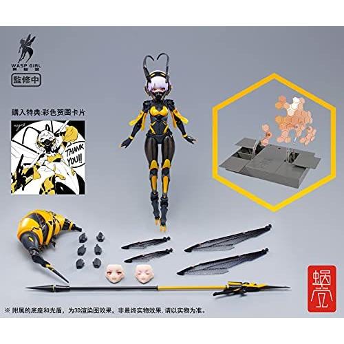 誠実】SNAIL SHELL[蝸之殻] BEE-03W 12スケール ワスプガール 可動