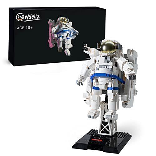 Nifeliz Home Universe Exploring Space Astronaut Building Block Kit， Educati＿【並行輸入品】