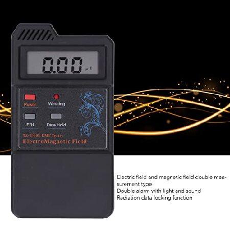 LCD　EMF　Detector,　Clear　for　EMF　Modes　Display　Dual　Refrigerator　Meter　Accurate　Handheld　Digital　ABS