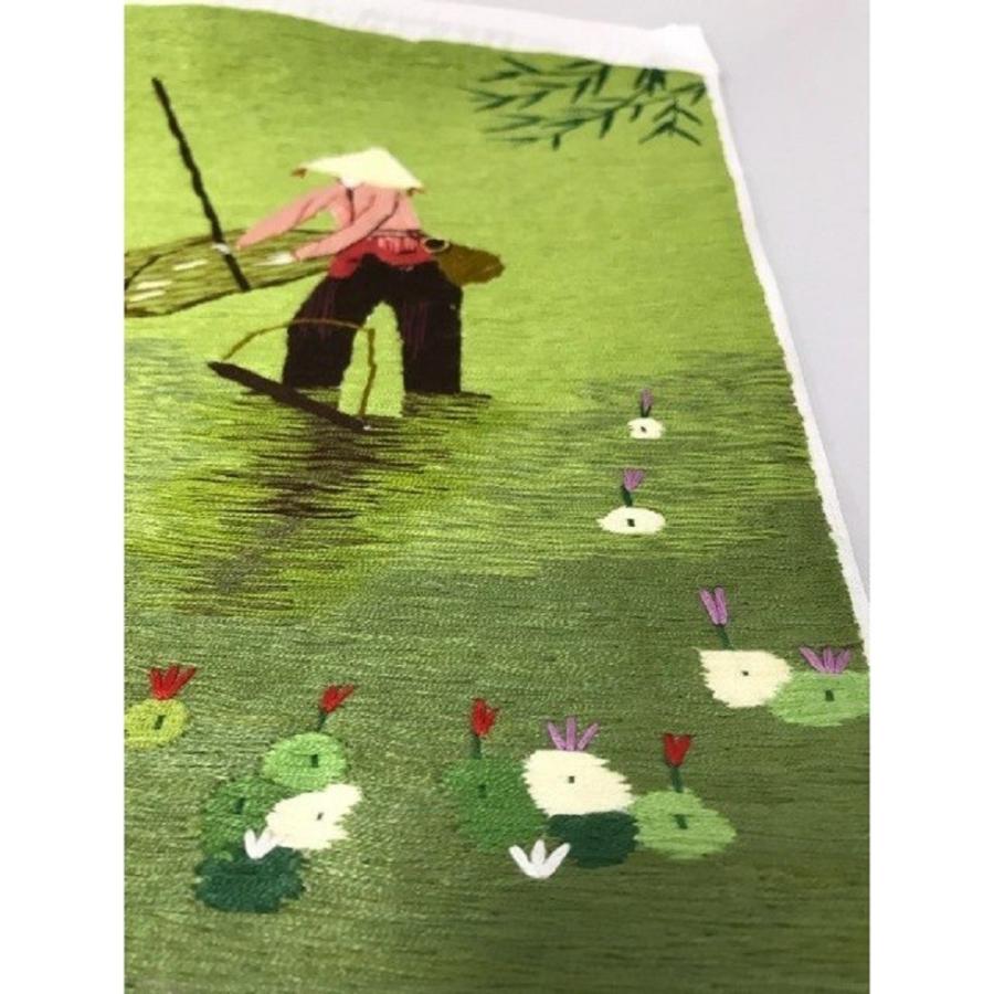 ベトナムVietnam 刺繍画 インテリア