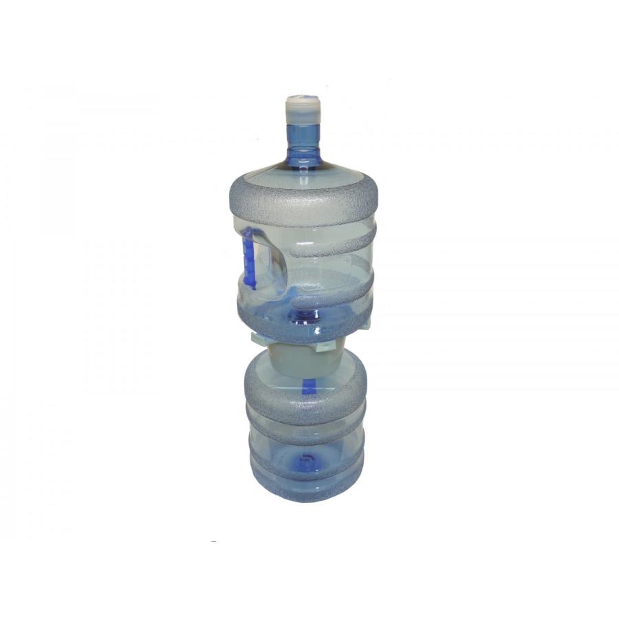 ガロンボトルスタッカー ブルー ウォーターサーバーガロンボトル2段