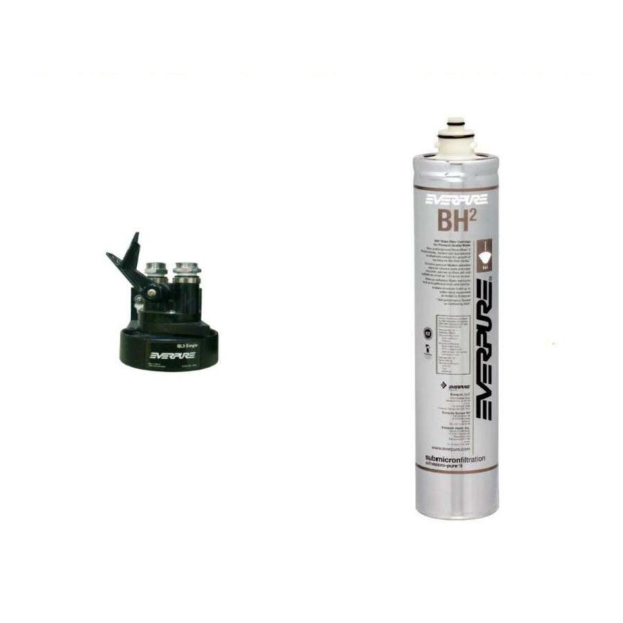 新規設置仕様 エバーピュア浄水器ヘッドフィルタセット品 QL3-BH2