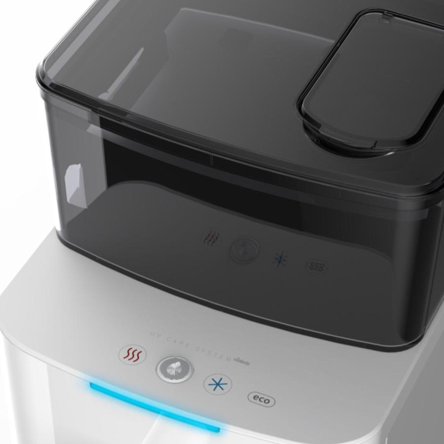 現品発送 タンク一体型浄水器内蔵ウォーターサーバーanytime PU ホワイト 【DG1238961235】(45080円)