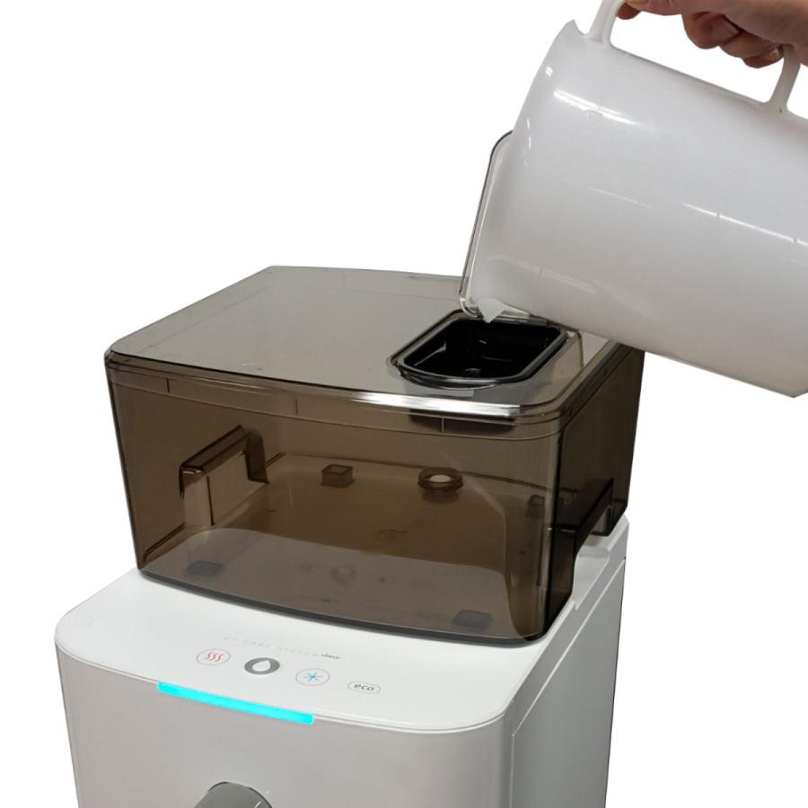 タンク一体型浄水器内蔵ウォーターサーバーanytime PU ホワイト