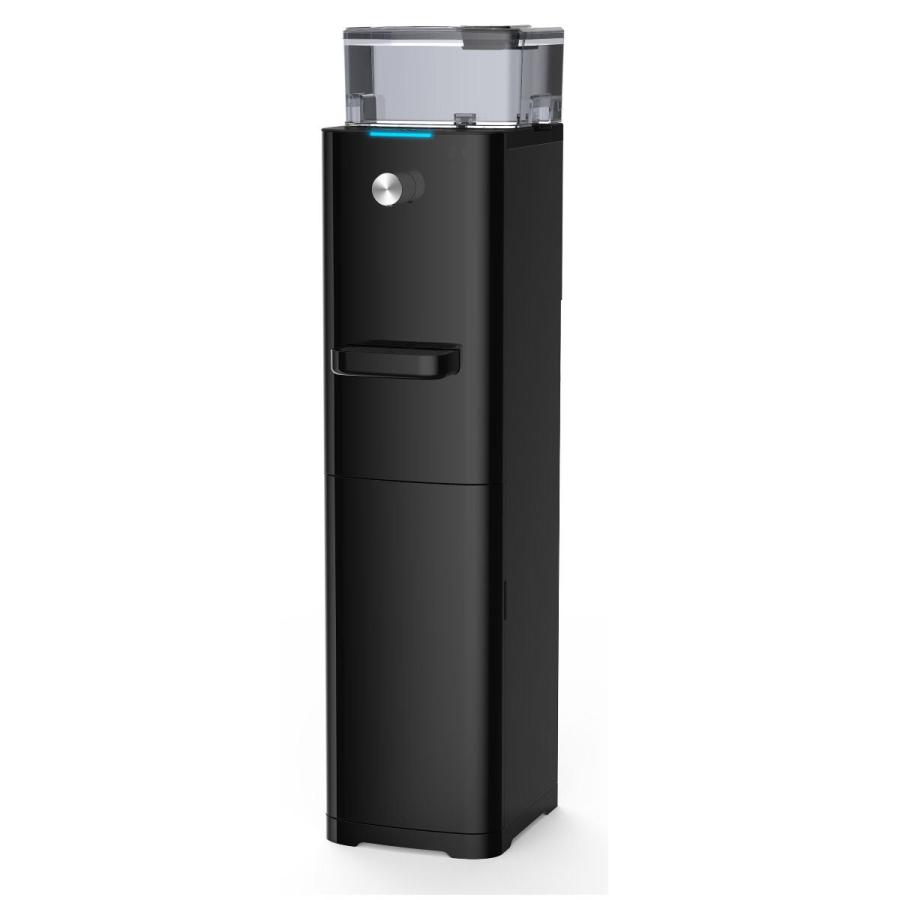 タンク一体型浄水器内蔵ウォーターサーバーanytime PU ブラック タンク一体型浄水器内蔵ウォーターサーバーanytime PU ブラック