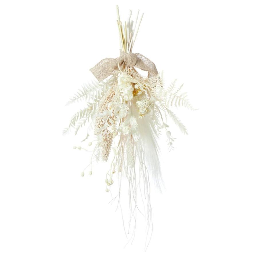 フェイクグリーン 観葉植物 人工観葉植物 造花 壁掛け スワッグ ベージュ系 グリーン おしゃれ インテリア 枝物 プレゼント お祝 人工植物 GREENPARK PRGR-1509_2