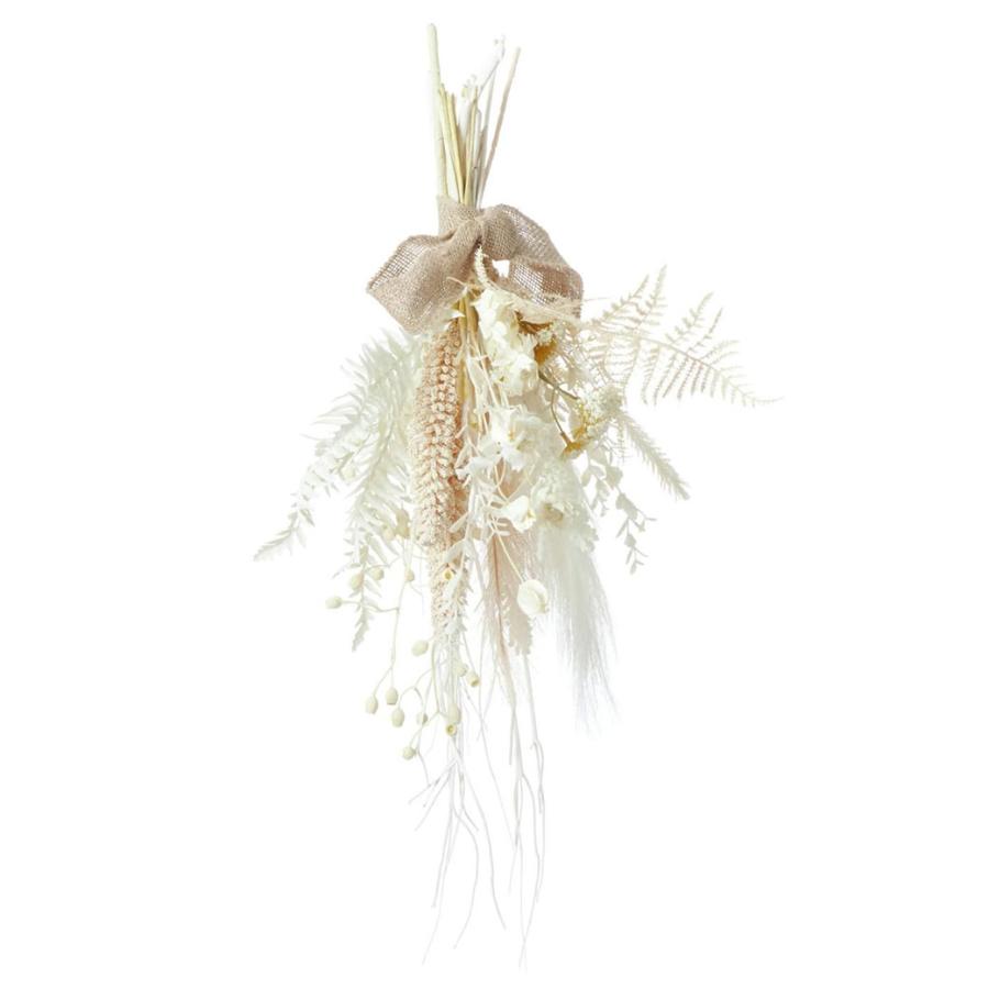 フェイクグリーン 観葉植物 人工観葉植物 造花 壁掛け スワッグ ベージュ系 グリーン おしゃれ インテリア 枝物 プレゼント お祝 人工植物 GREENPARK PRGR-1509_3