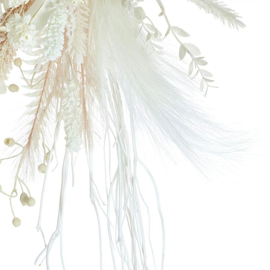 フェイクグリーン 観葉植物 人工観葉植物 造花 壁掛け スワッグ ベージュ系 グリーン おしゃれ インテリア 枝物 プレゼント お祝 人工植物 GREENPARK PRGR-1509_6