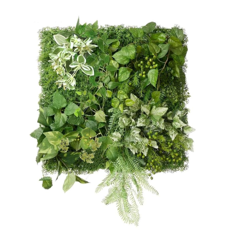 フェイクグリーン 観葉植物 人工観葉植物 造花 壁掛け グリーンパネル