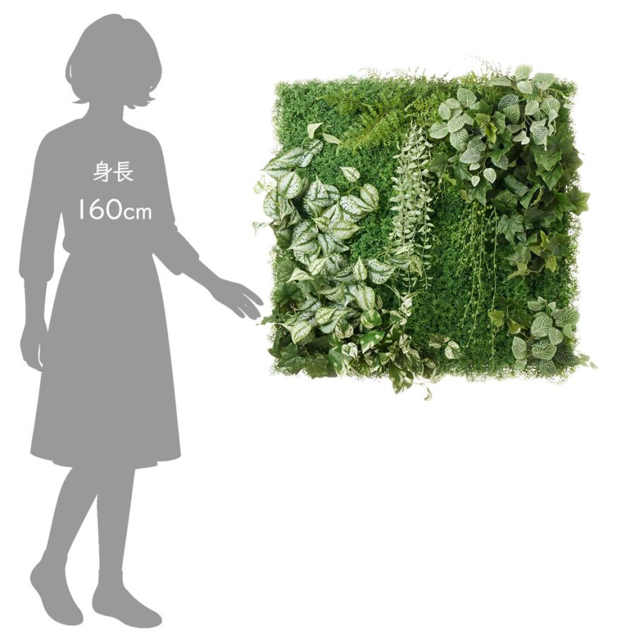 フェイクグリーン 観葉植物 人工観葉植物 造花 壁掛け グリーンパネル