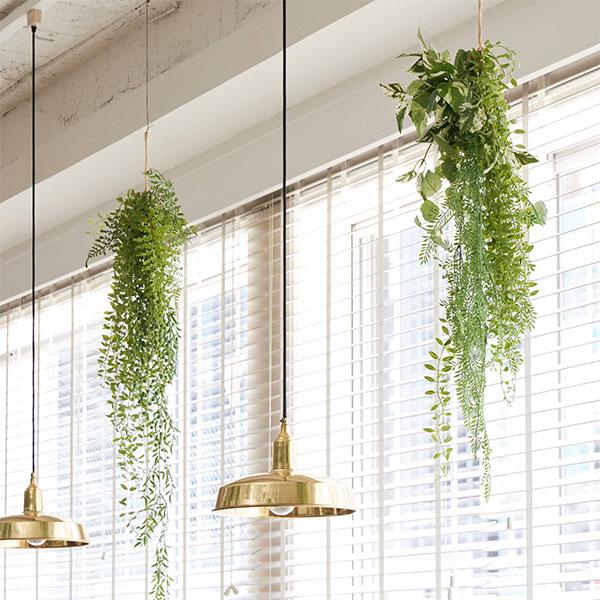 フェイクグリーン 観葉植物 人工観葉植物 造花 壁掛け ポトス ミント