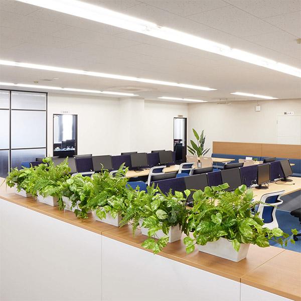 フェイクグリーン 観葉植物 人工観葉植物 造花 卓上 カウンター パーテーション 白斑入りポトス タマシダ ミリオン Low 3個セット おしゃれ PRGR-1418 GREENPARK_1