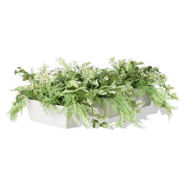 フェイクグリーン 観葉植物 人工観葉植物 造花 卓上 カウンター パーテーション ハツユキソウ ローズマリー プミラ 3個セット Low グリーン PRGR-1419 GREENPARK_2