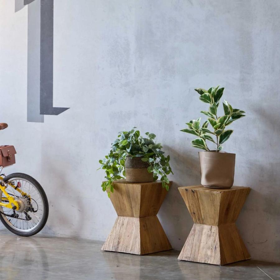 フェイクグリーン 観葉植物 人工観葉植物 造花 フィカス レザーポット H67cm ベージュ 植物 グリーン フェイク おしゃれ PRGR-1752BE グリーンパーク GREENPARK_1