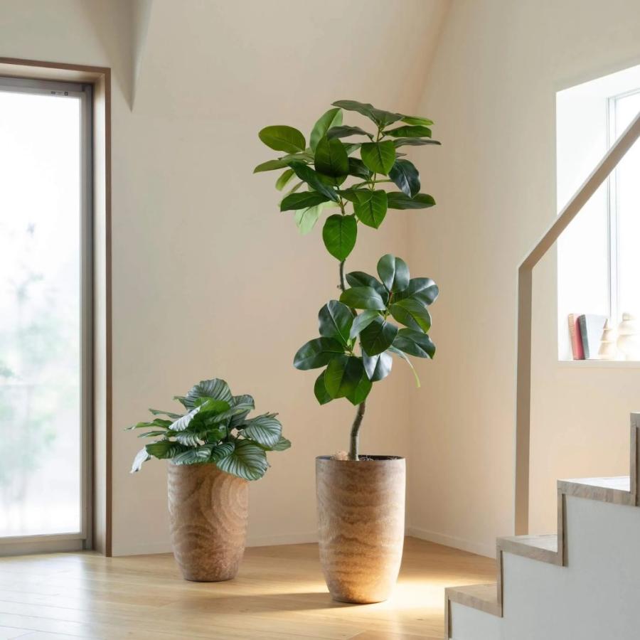 フェイクグリーン 観葉植物 人工観葉植物 造花 ゴムリーフ ゴムの木 