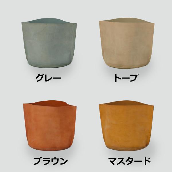 FARM　レザーポット 30 植木鉢　鉢カバー 革 観葉植物　グリーン 1.jpg