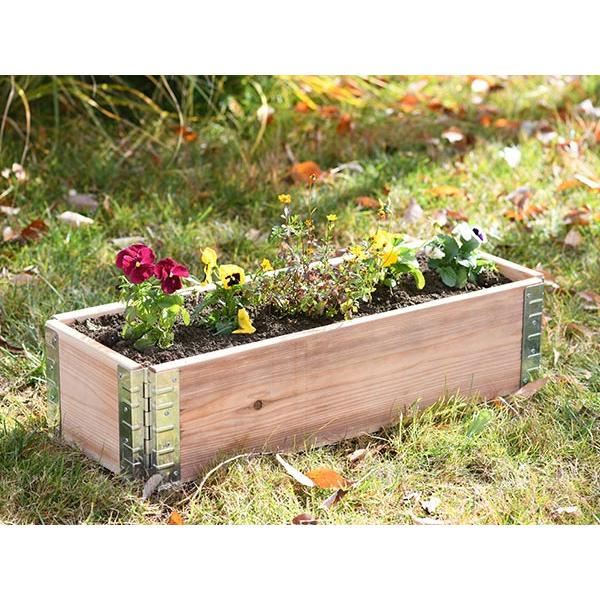 レイズドベッド 木製 プランター 大型 野菜 ガーデニング 庭 花壇 囲い