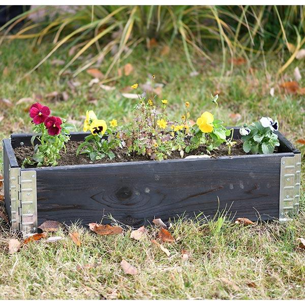 レイズドベッド 木製 プランター 大型 野菜 ガーデニング 庭