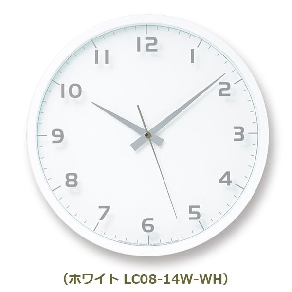 壁掛け時計 掛け時計 電波時計 時計 壁付け おしゃれ タカタレムノス ナインクロック レムノス時計 アナログ時計 アナログ Lemnos シンプル nine clock LC08-14W｜viewgarden｜04