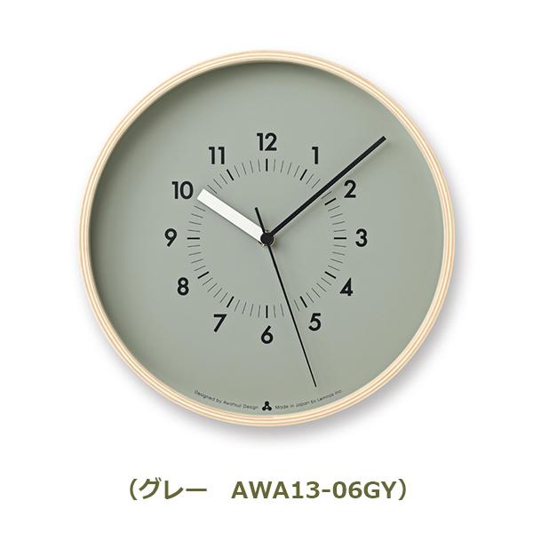 壁掛け時計 掛け時計 時計 壁掛け おしゃれ タカタレムノス ソソ SOSO レムノス アナログ時計 アナログ Lemnos シンプル 日本製 デザイン時計 木製 AWA13-06｜viewgarden｜09