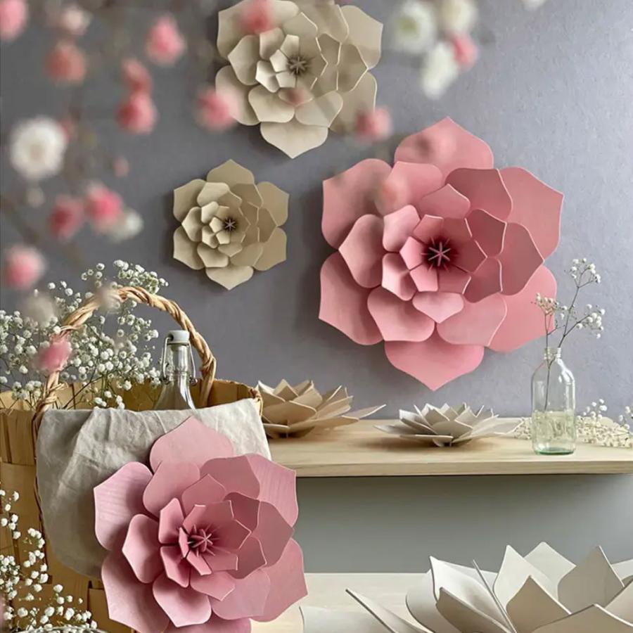 lovi（ロヴィ） 木製 インテリア 花 フラワー 15cm 北欧 白樺 雑貨