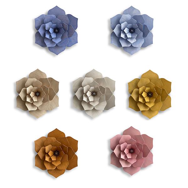 lovi（ロヴィ） 木製 インテリア 花 フラワー 15cm 北欧 白樺 雑貨
