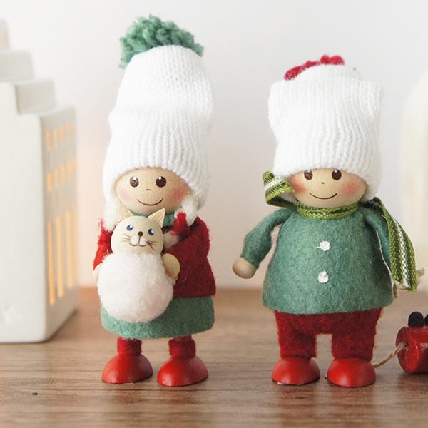 ノルディカ ニッセ NORDIKA nisse クリスマス 飾り 人形 妖精 フェルト