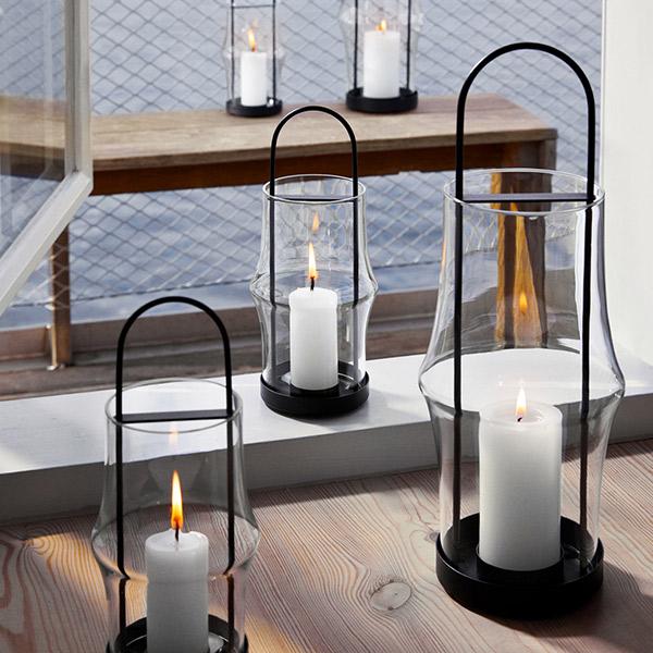 HOLMEGAARD ホルムガード ランタン H39cm クリア ガラス 透明 ARC