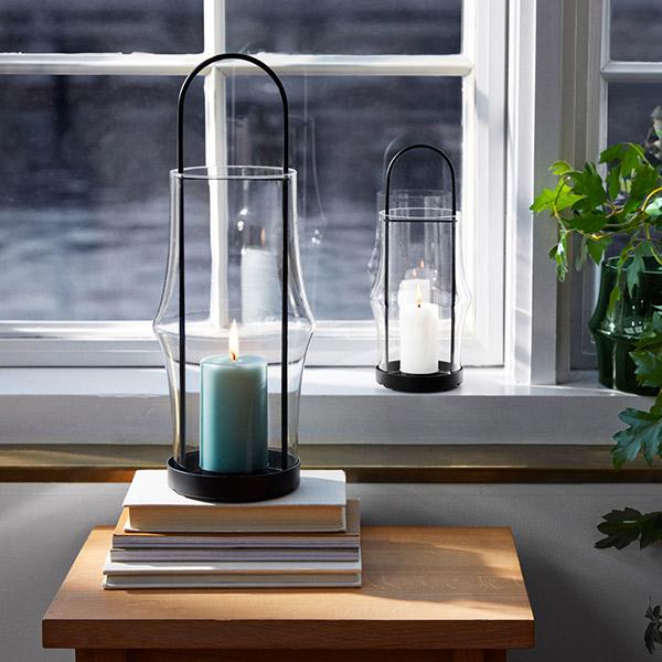 HOLMEGAARD ホルムガード ランタン H39cm クリア ガラス 透明 ARC