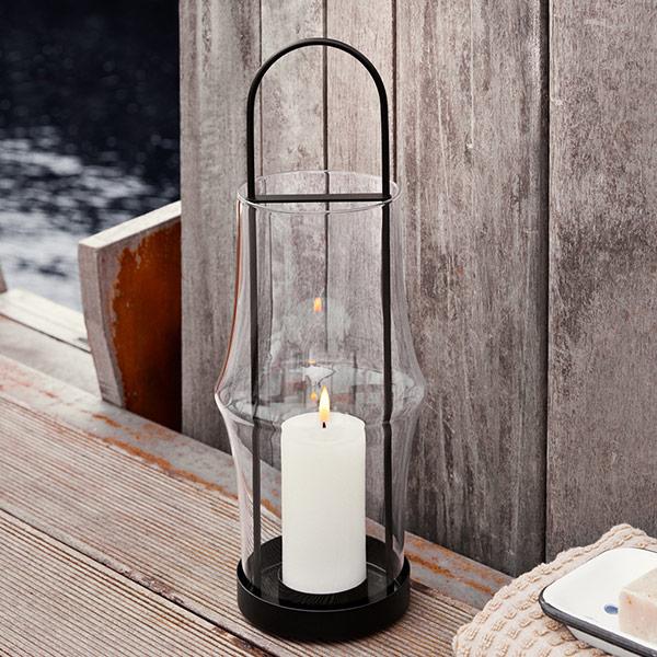 HOLMEGAARD ホルムガード ランタン H39cm クリア ガラス 透明 ARC