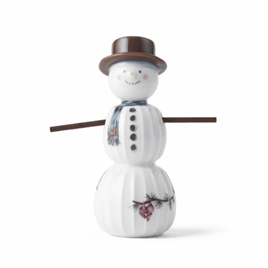 KAHLER（ケーラー） 雪だるま 家族 スノーマン クリスマス 飾り 陶器