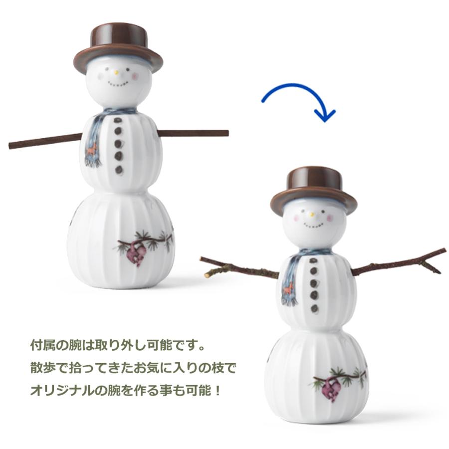 KAHLER（ケーラー） 雪だるま 家族 スノーガール クリスマス 飾り 陶器