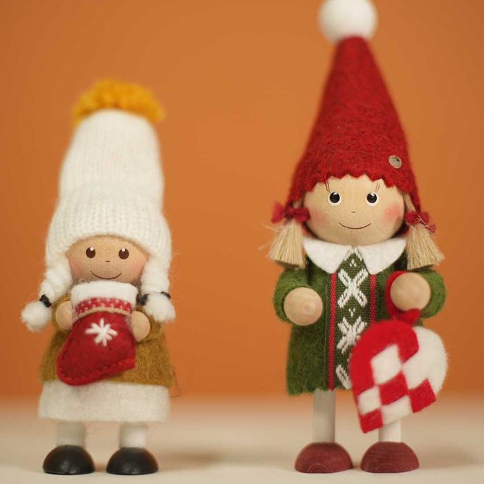 ノルディカニッセ　サンタクロース フィギュア 2体セット ノルディカニッセ サンタクロース フィギュア 2体セット ノルディカ